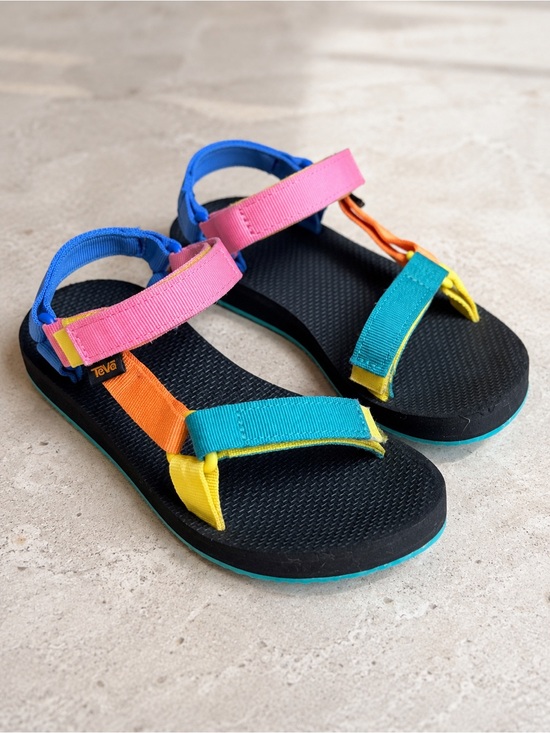 Teva Other - Teva Original Universal Kids 4 90s Multi Sport Sandals Colorblock